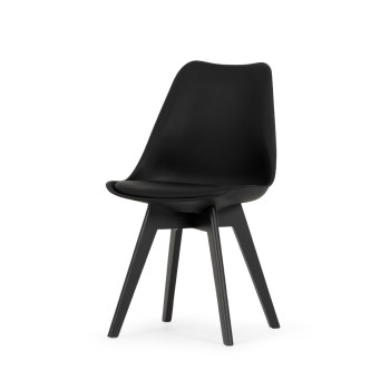 Carson Dining Chair, Black/Black