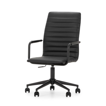 Madden PU Office Chair, Black