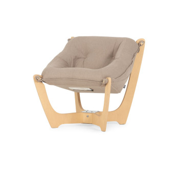 Luna Low Back Chair, Stone