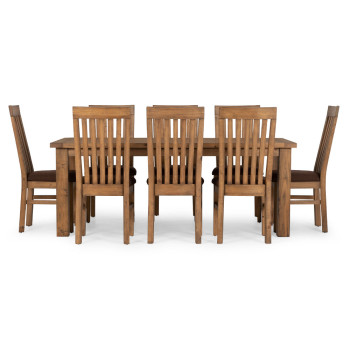 Industrial 9 Piece Dining Set - W200