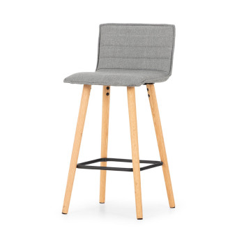 Alma Barstool, Light Grey