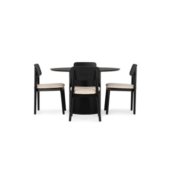 Oslo 5 Piece Dining Set - W120