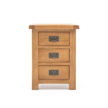 Salisbury 3 Drawer Bedside