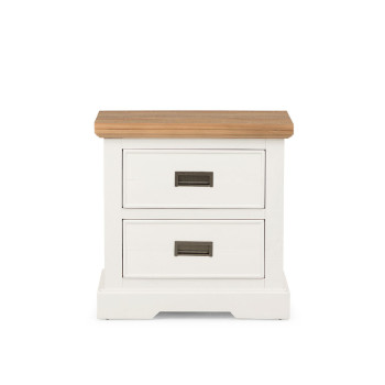 Melve 2 Drawer Bedside