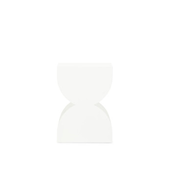 Adele Side Table, White