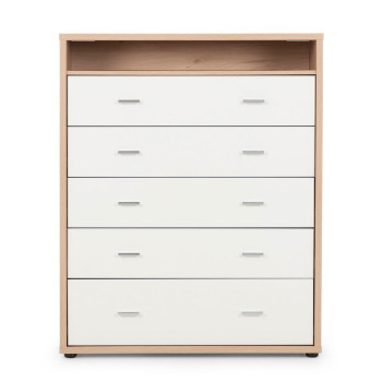 Alfie 5 Drawer Chest - W100