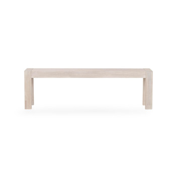 Haven Bench Seat - W150, White