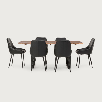 Tipaz & Brock 7 Piece Dining Set - W180