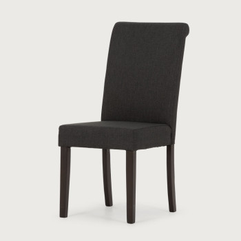 Ashville Dining Chair, Charcoal