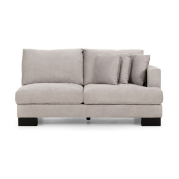 Allessa Modular 2.5 Seater - 1 Arm Right Hand Frame, Light Grey