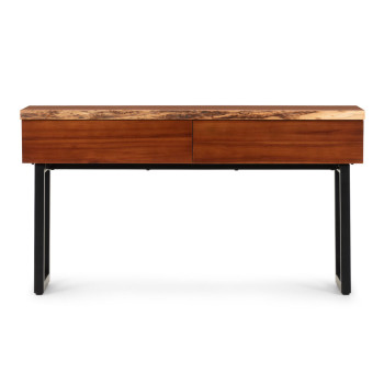 Tipaz Console Table Live Edge