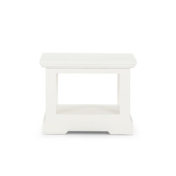 Melve Side Table, White