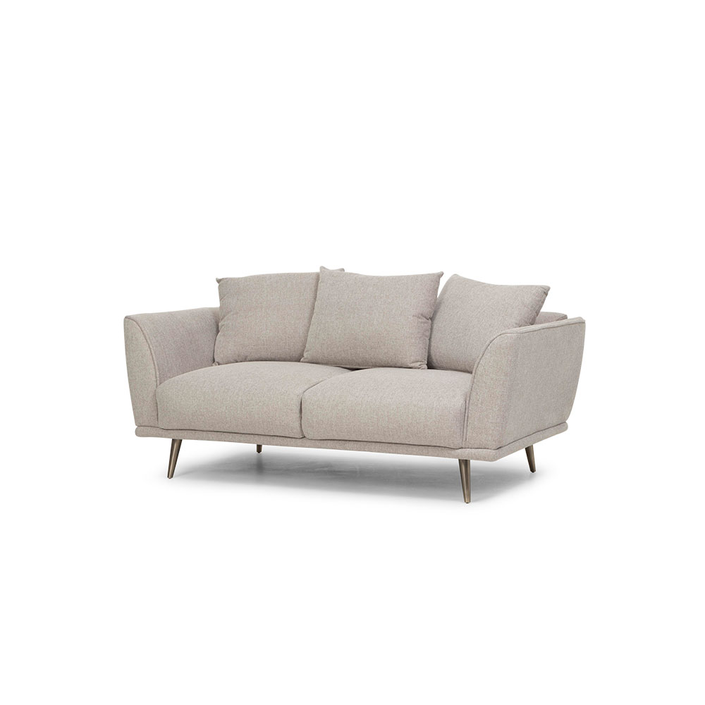 Kenzie 2 Seater Sofa, Light Grey