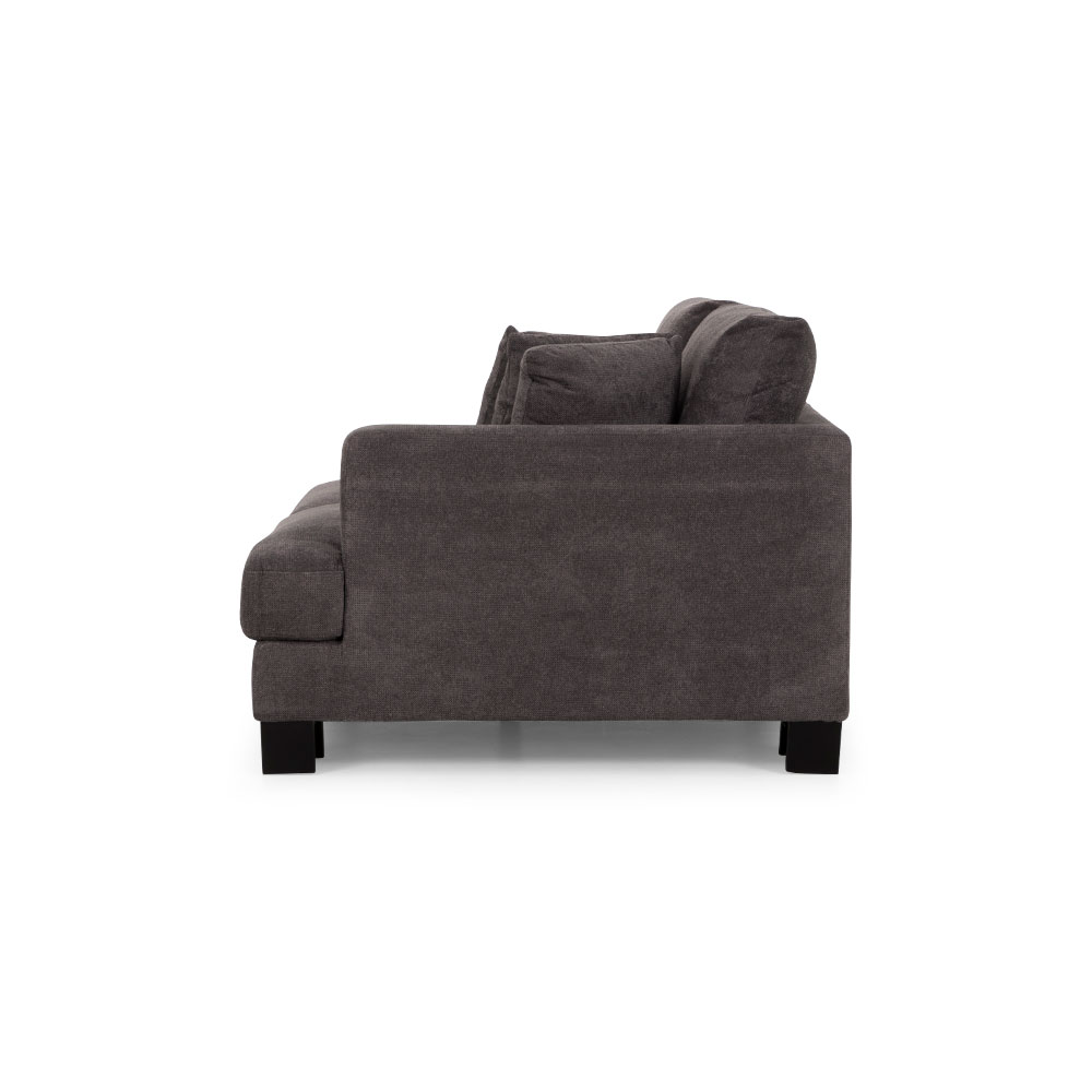 Allessa Modular 2.5 Seater - 1 Arm Right Hand Frame, Dark Grey