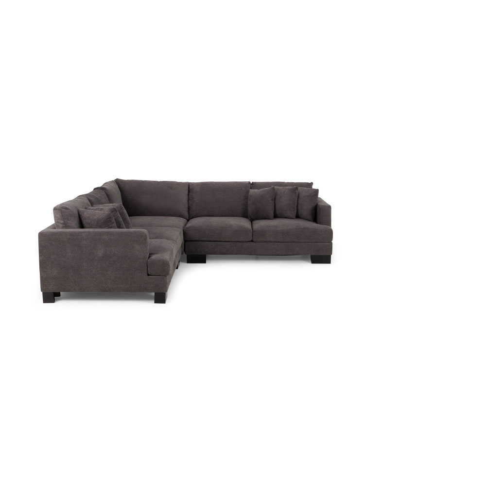 Allessa Modular 2.5 Seater - 1 Arm Right Hand Frame, Dark Grey