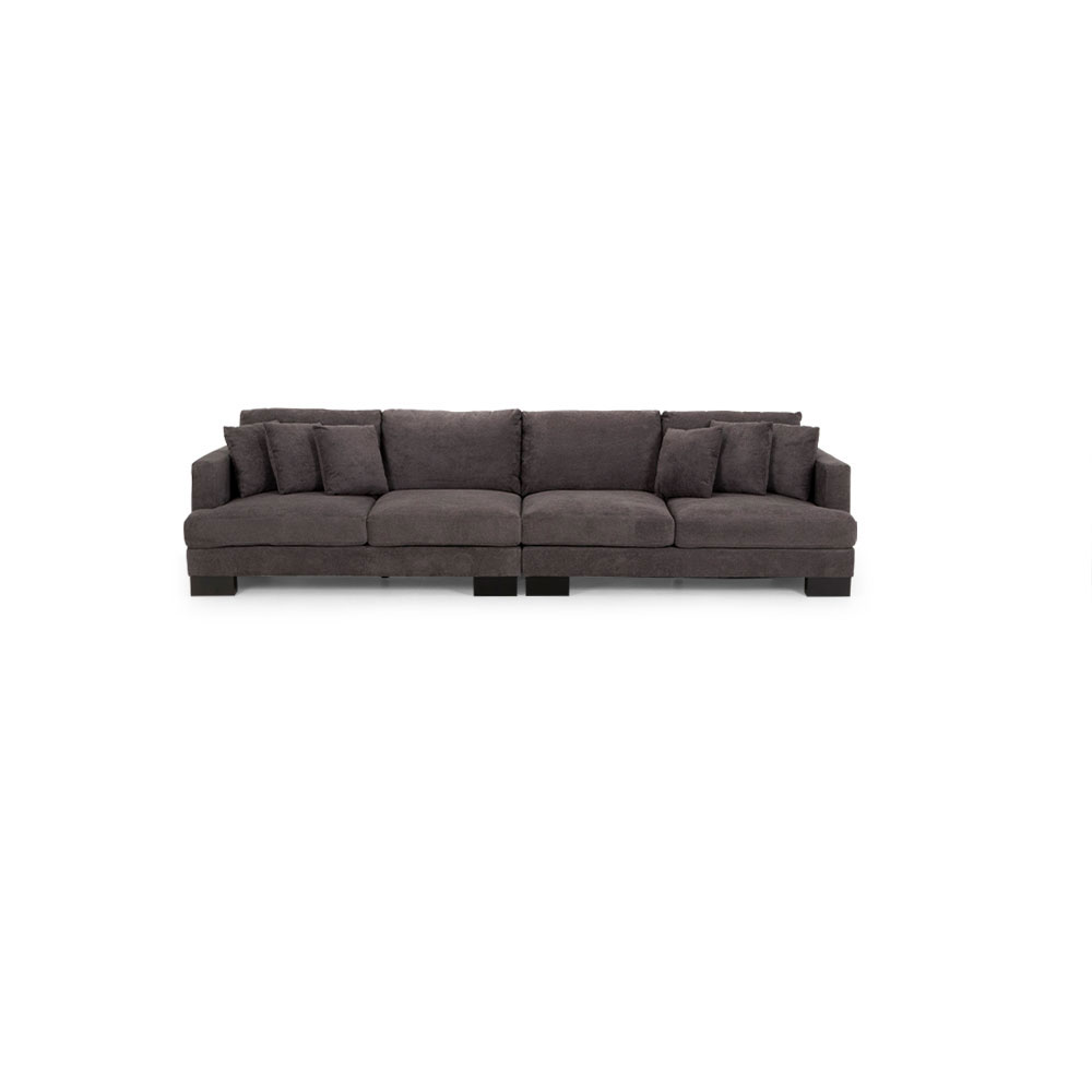 Allessa Modular 2.5 Seater - 1 Arm Right Hand Frame, Dark Grey