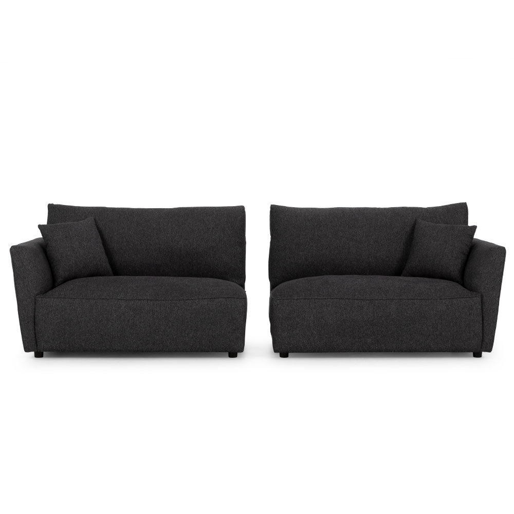 Arna 4 Seater Sofa, Charcoal