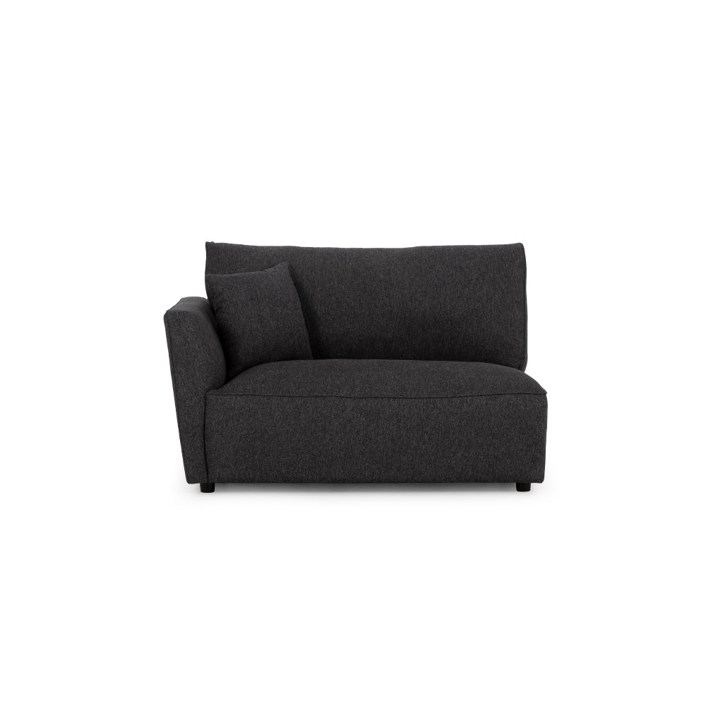 Arna 4 Seater Sofa, Charcoal