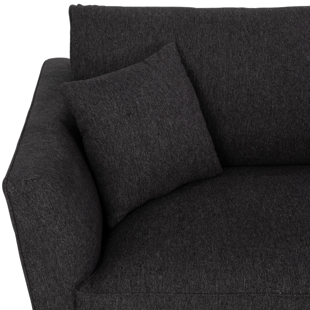 Arna 4 Seater Sofa, Charcoal