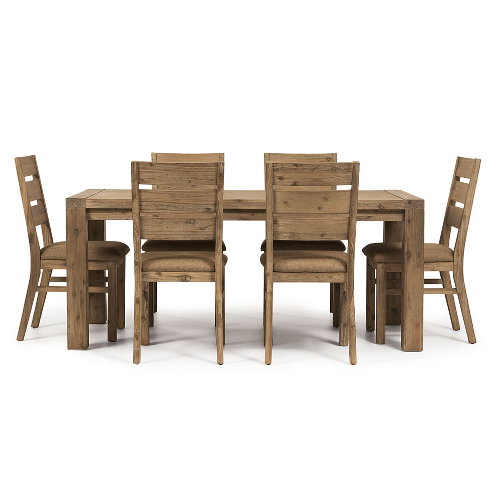 Atlantic 7 Piece Dining Set - W180