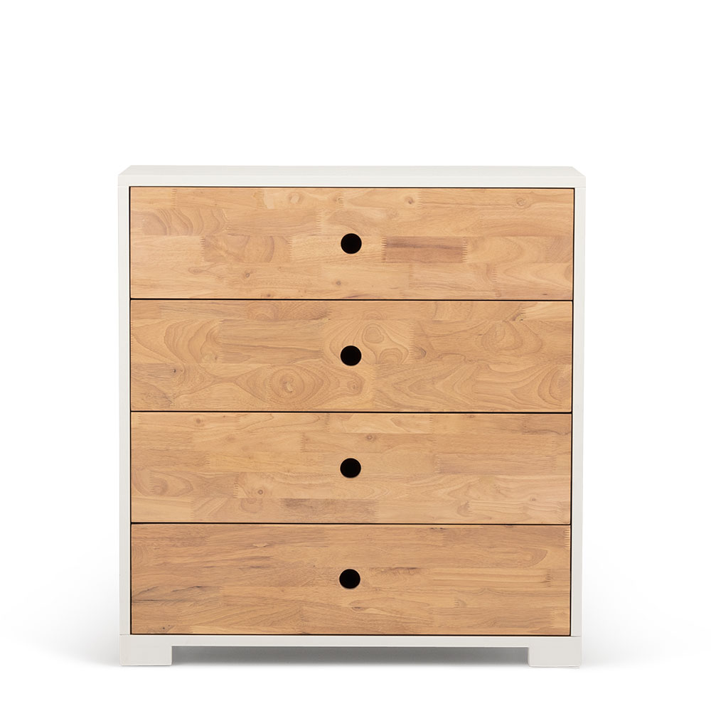 Chia 4 Drawer Chest - W80