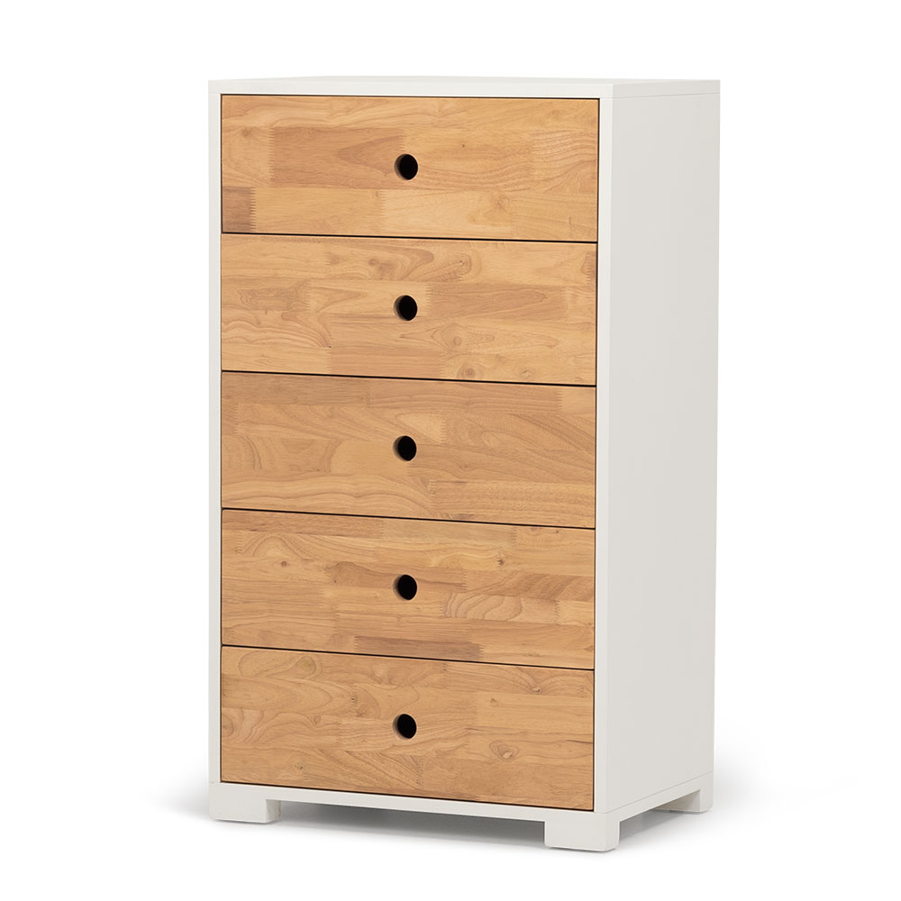 Chia 5 Drawer Chest - W60