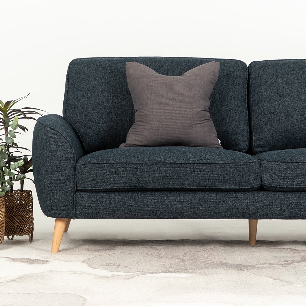 Darby 3 Seater Sofa, Navy