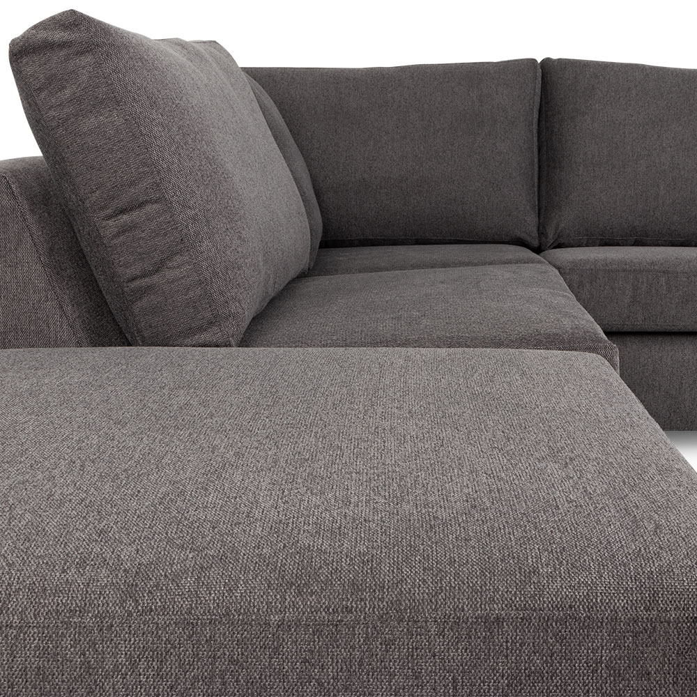 Diego 4 Piece Sofa, Aston Shadow