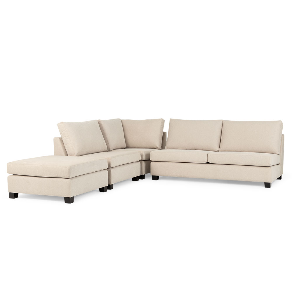 Diego 4 Piece Sofa, Aston Vanilla