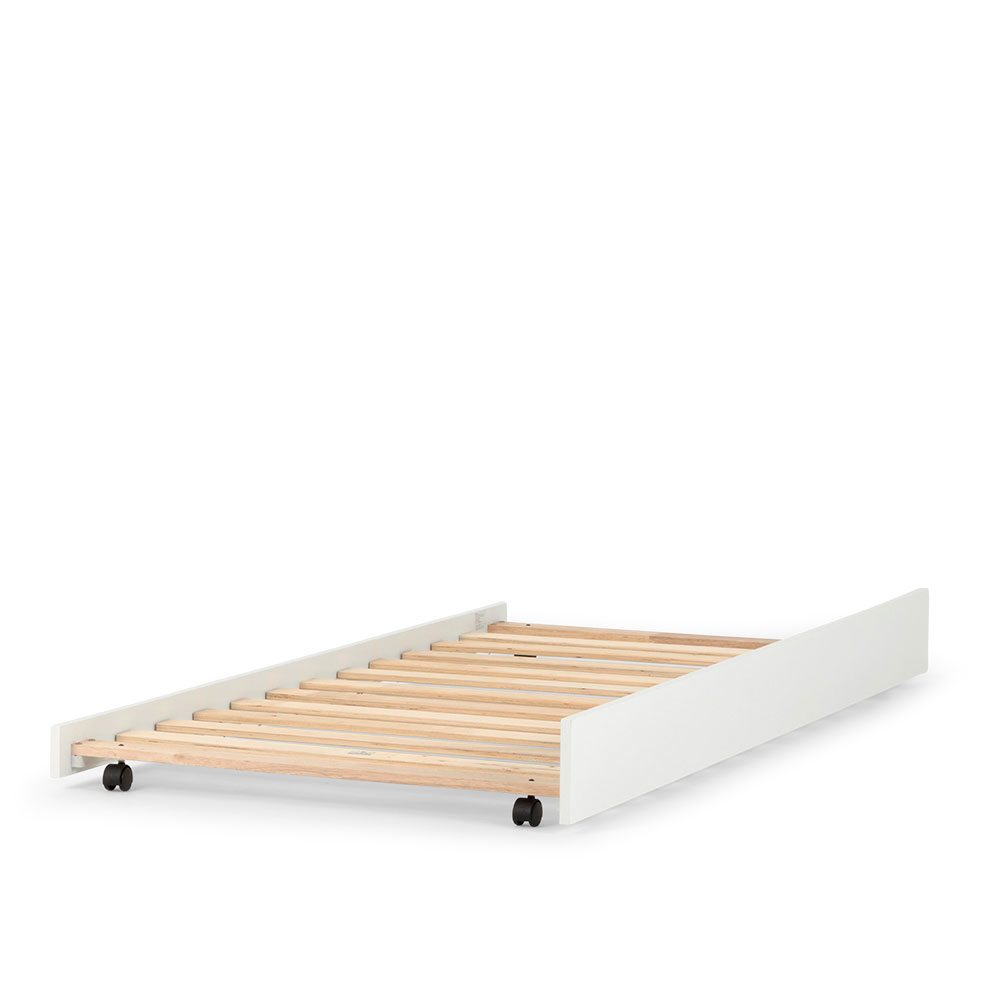 Emerson Trundler Bed Frame, White