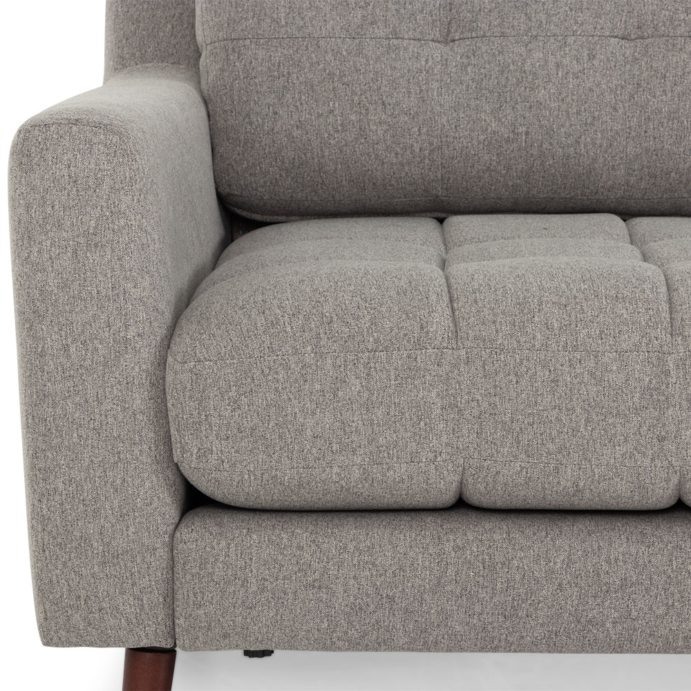 Erica 2 Seater Kitset, Light Grey