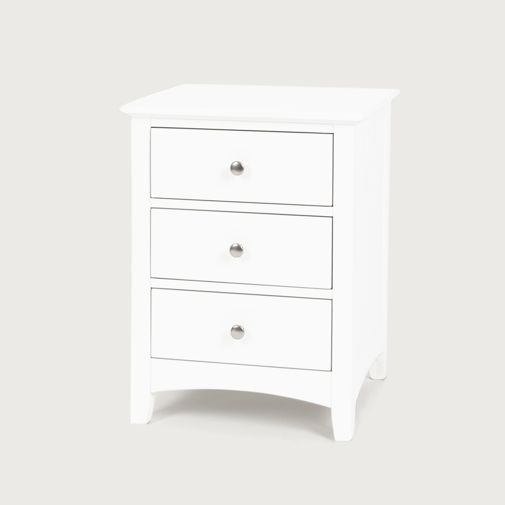 Felicity 3 Drawer Bedside