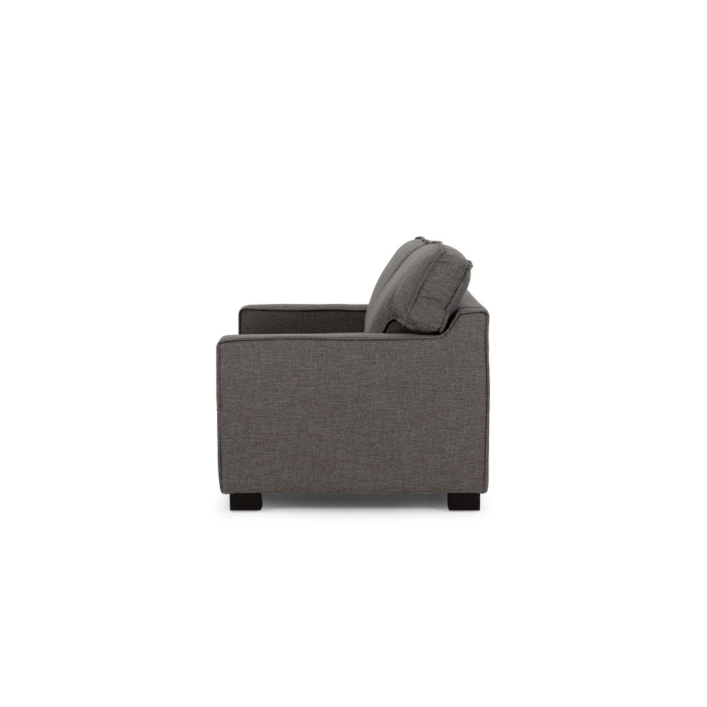 Haines 2 Seater Sofa, Dark Grey