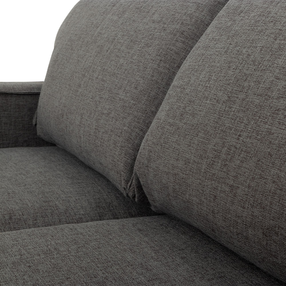 Haines 2 Seater Sofa, Dark Grey