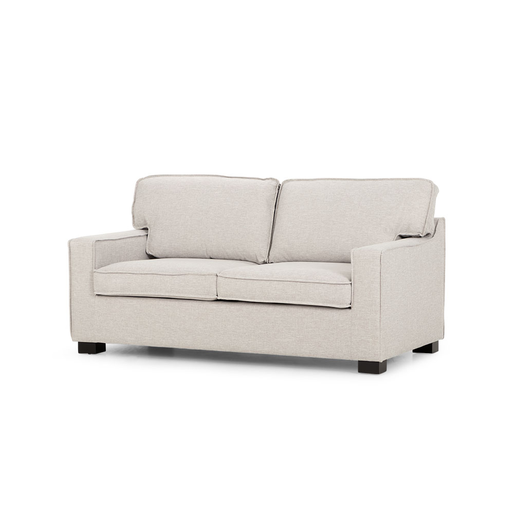 Haines 2 Seater Sofa, Light Grey