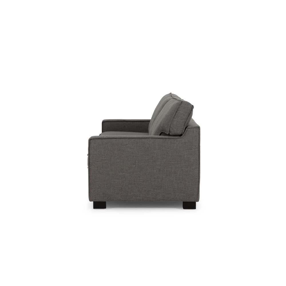 Haines 3 Seater Sofa, Dark Grey