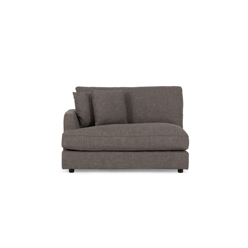 Hampton Oversized 4 Seater, Dark Grey