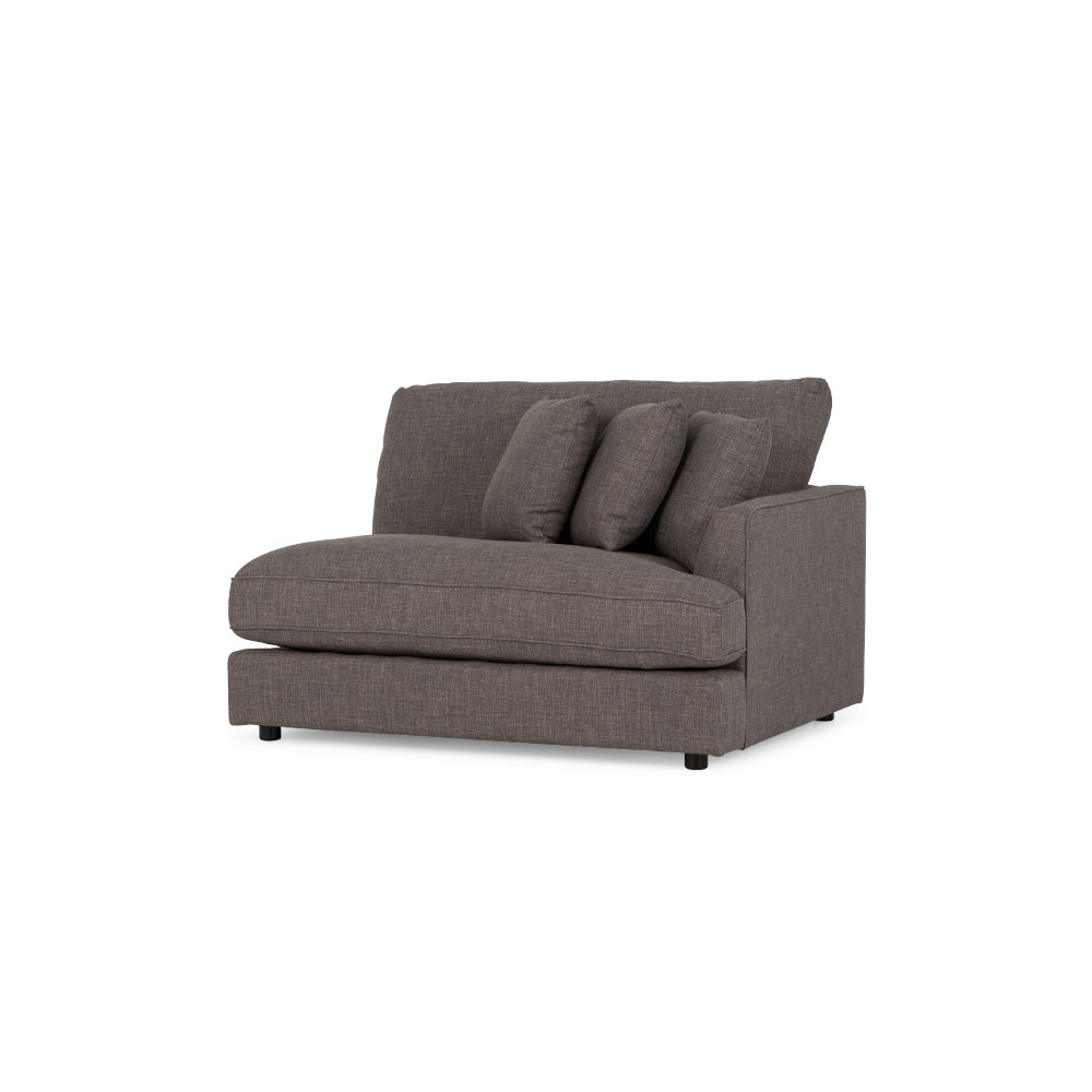 Hampton Oversized 4 Seater, Dark Grey