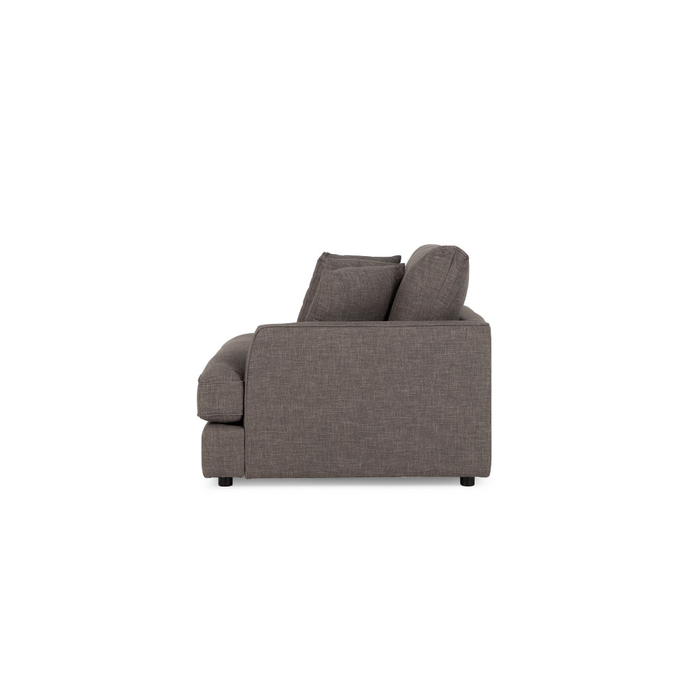 Hampton Oversized 4 Seater, Dark Grey