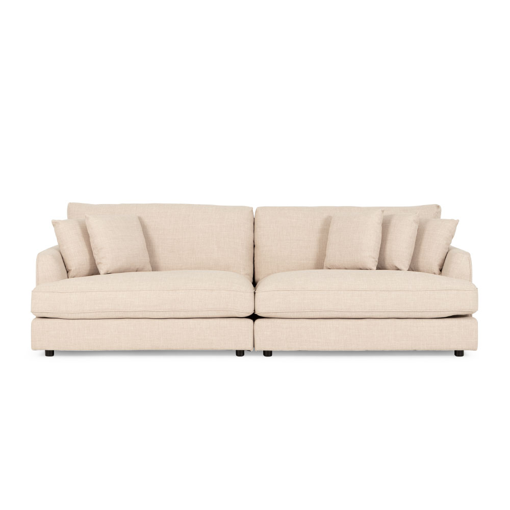 Hampton Oversized 4 Seater, Oatmeal