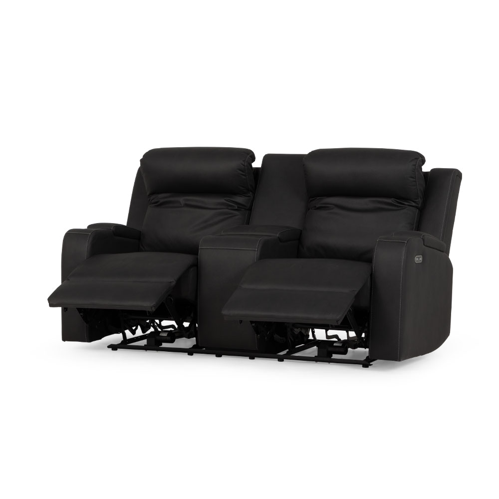 Lawson 2 Seater Electric Recliner, Charcoal