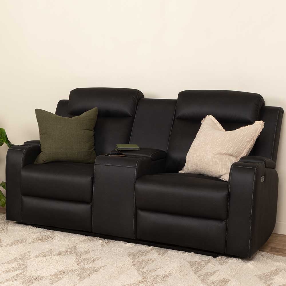 Lawson 2 Seater Electric Recliner, Charcoal