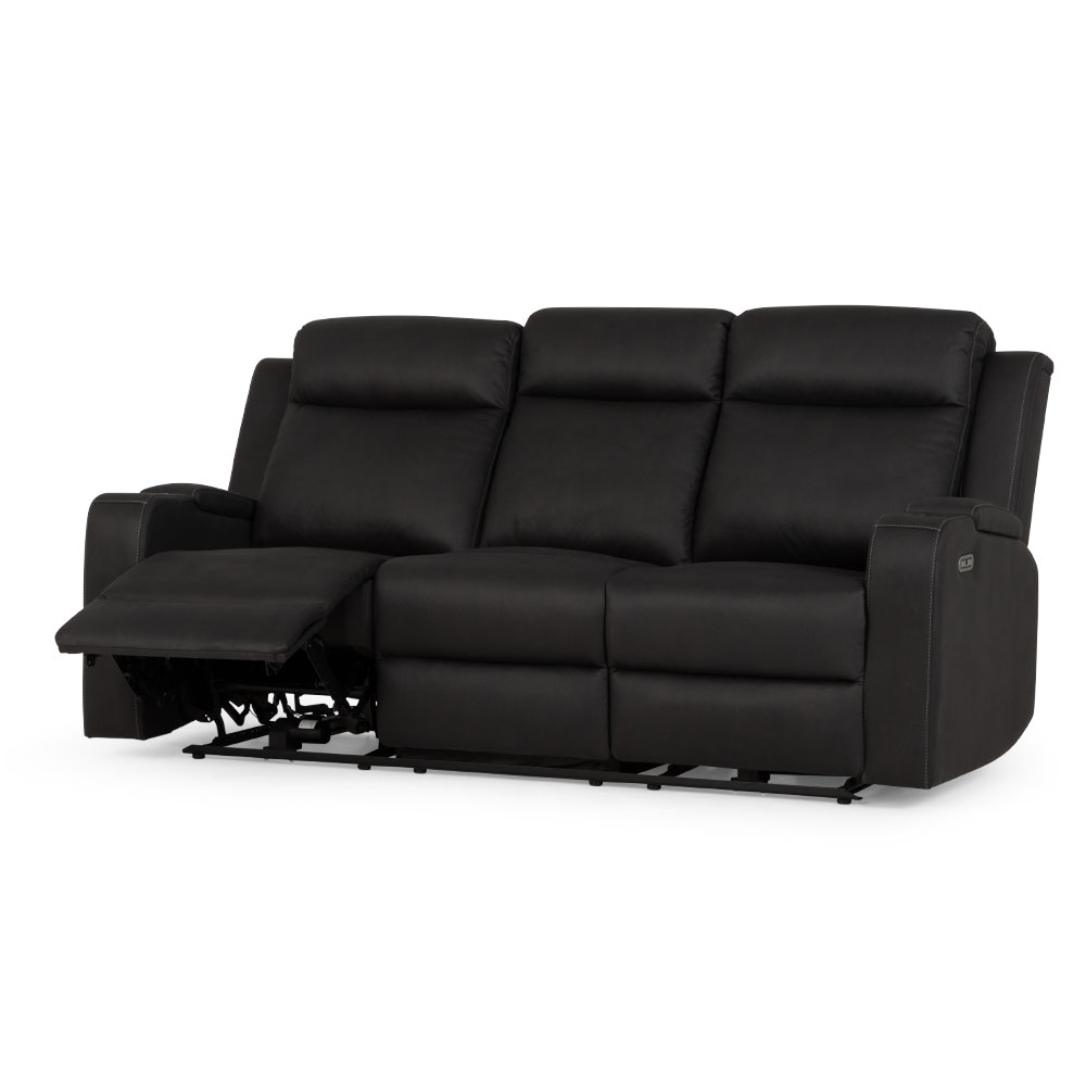 Lawson 3 Seater Electric Recliner, Charcoal