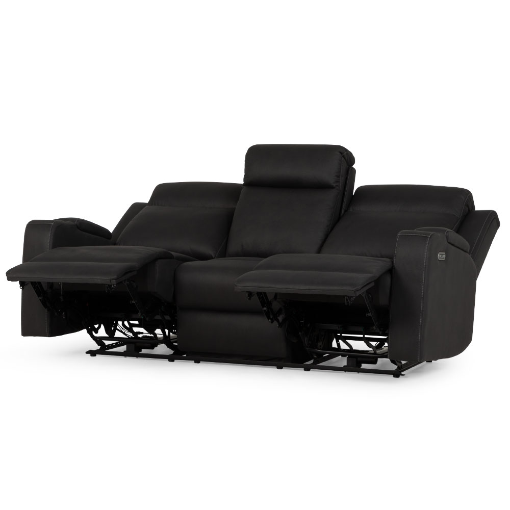 Lawson 3 Seater Electric Recliner, Charcoal