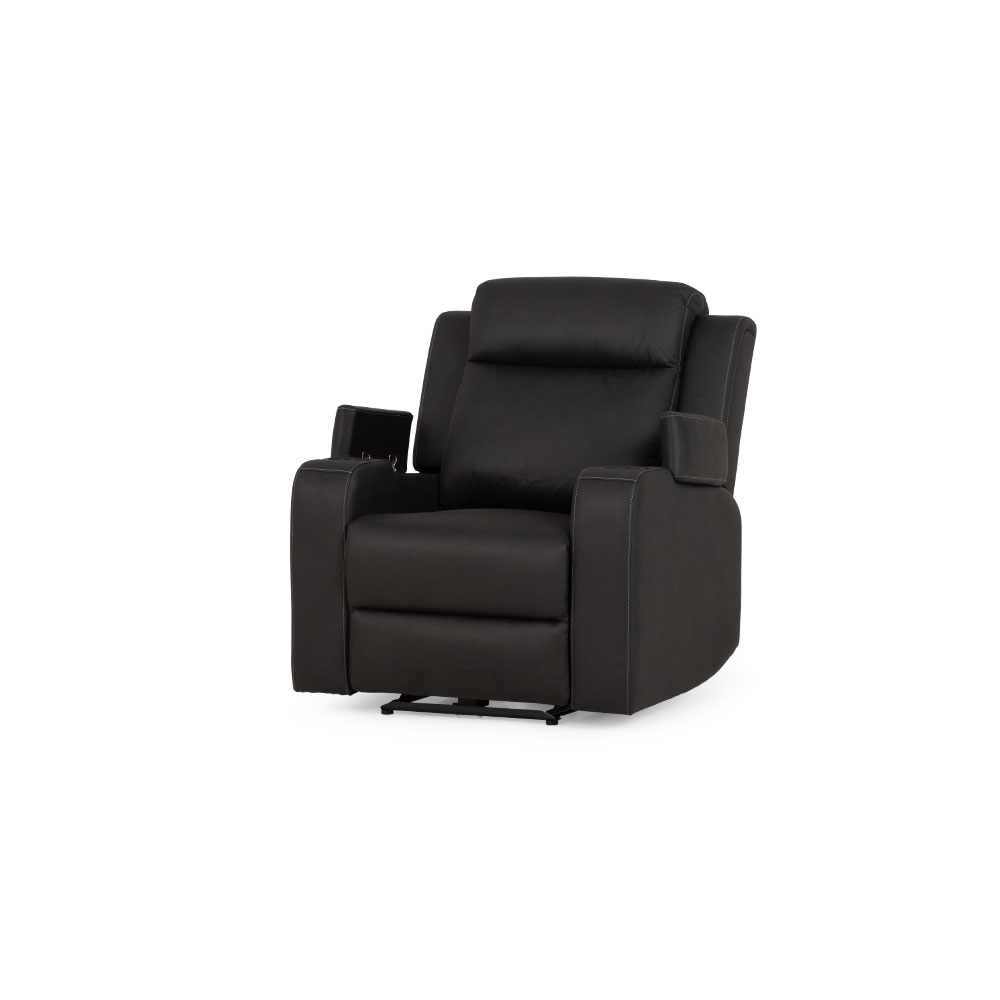 Lawson Electric Recliner, Charcoal