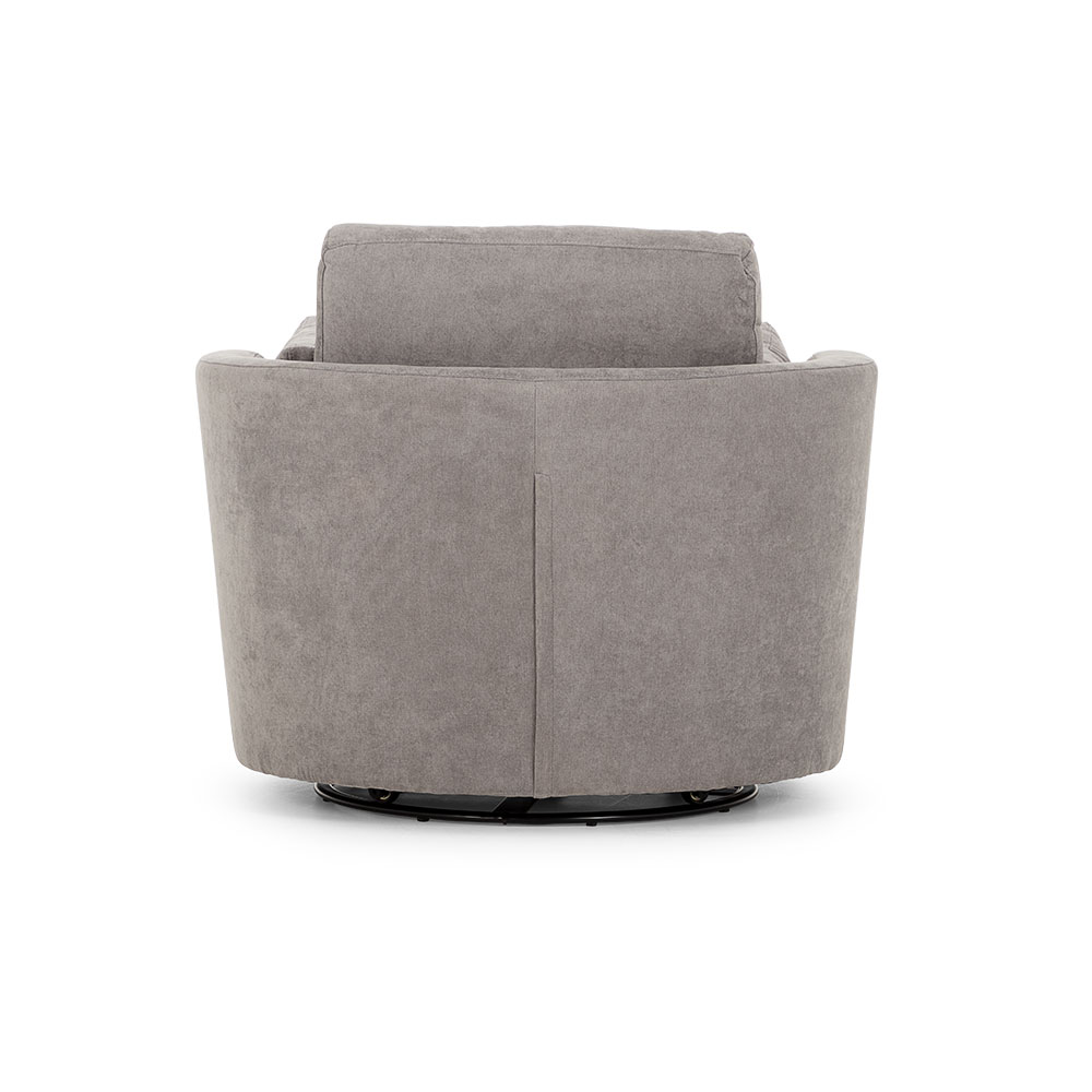 Macey Swivel Chair, Storm