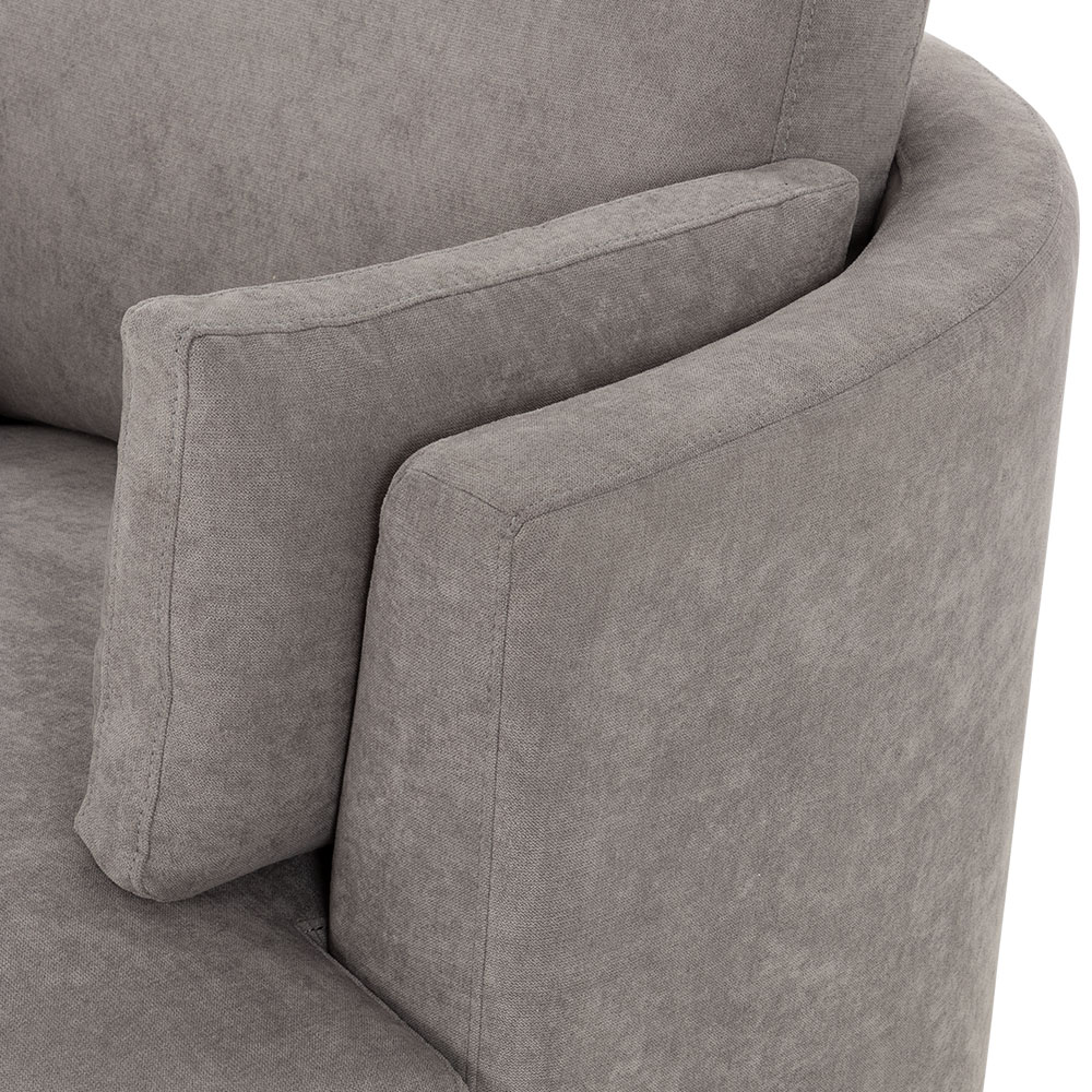 Macey Swivel Chair, Storm