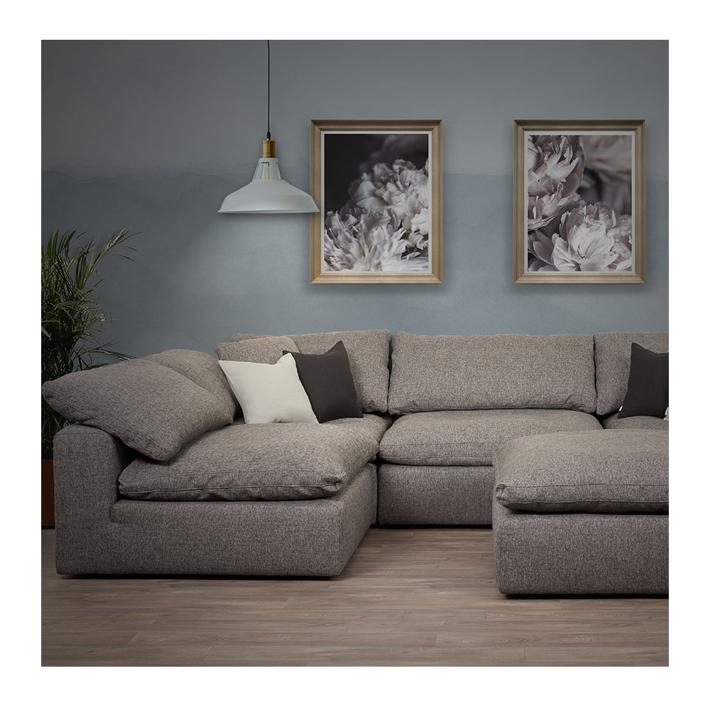 Malone Modular 1.5 Seater, Charcoal