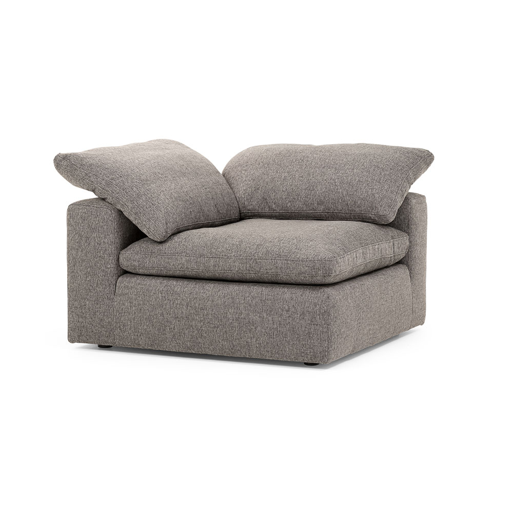 Malone Modular Corner Seat, Charcoal