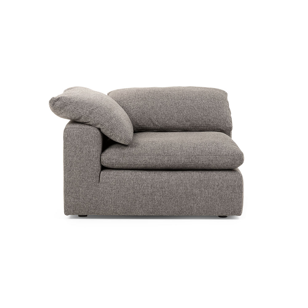 Malone Modular Corner Seat, Charcoal